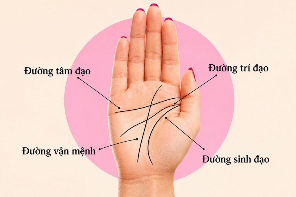 Đường chỉ tay nữ
